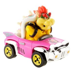 Vehículo Bowser Mario Kart Hot Wheels 1/64 (Badwagon) 8 cm Mattel