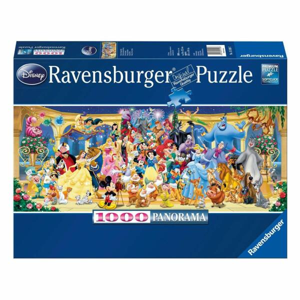 Puzzle Panorama Foto de Grupo Disney (1000 piezas) Ravensburger