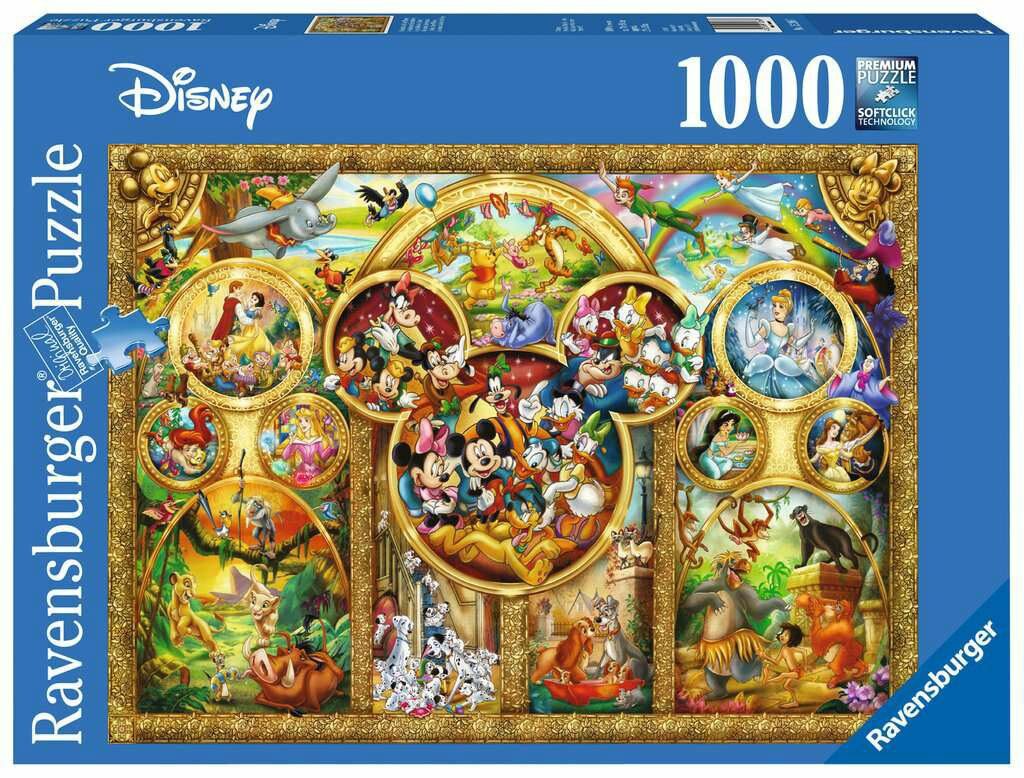Puzzle Los mejores temas de Disney (1000 piezas) Ravensburger - Collector4U.com