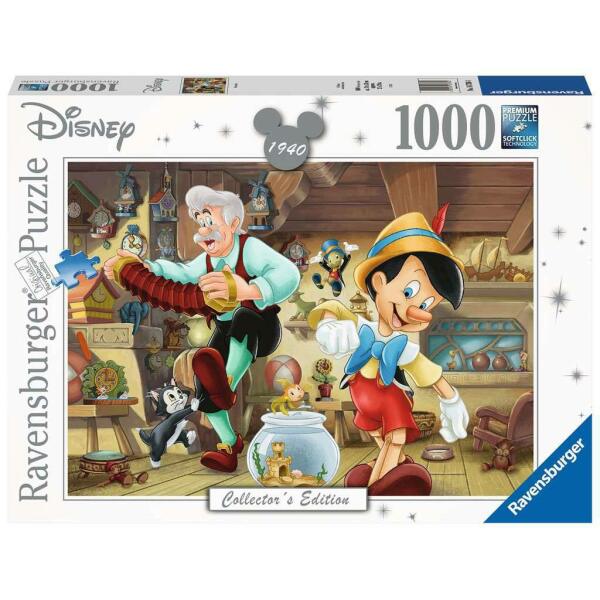 Puzzle Pinocho Disney Collector's Edition (1000 piezas) Ravensburger - Collector4U.com