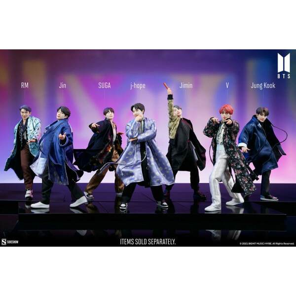 Estatua BTS Jin Deluxe PVC Idol Collection 23cm Sideshow Collectibles - Collector4U.com