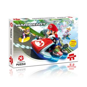 Puzzle Funracer Mario Kart (1000 piezas) Winning Moves - Collector4U.com