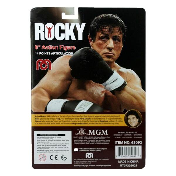 Figura Rocky Balboa New in Sweatsuit 20 cm Mego - Collector4U.com