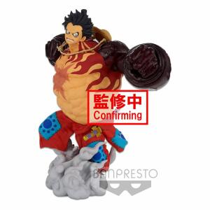 Estatua Monkey D. Luffy One Piece BWFC 3 Super Master Stars Piece Gear4 The Original 22 cm Banpresto - Collector4u.com