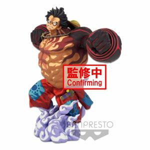 Estatua Monkey D. Luffy One Piece BWFC 3 Super Master Stars Piece Gear4 Two Dimensions 22 cm Banpresto - Collector4u.com