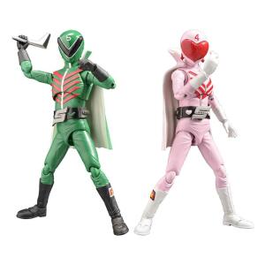 Figura Momorenger y Midorenger Himitsu Sentai Gorenger Hero Action 17cm collector4u.com