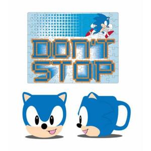 Taza y Puzzle Sonic the Hedgehog Set Sonic Fizz Creations