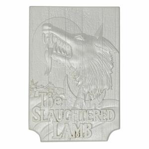 Réplica Slaughtered Lamb Pub Un hombre lobo americano en Londres Sign (plateado) FaNaTtik collector4u.com