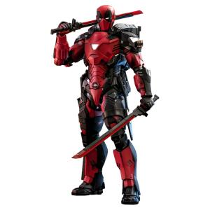 Figura Armorized Deadpool Marvel Comic Masterpiece 1/6 Hot Toys 33cm - Collector4U.com