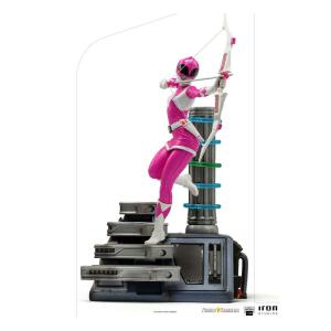 Estatua Pink Ranger Power Rangers 1/10 BDS Art Scale 23cm Iron Studios - Collector4u.com