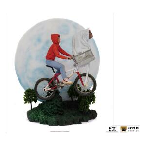 Estatua E.T. & Elliot Deluxe, E.T. El Extraterrestre 1/10 Art Scale 27cm Iron Studios - Collector4u.com