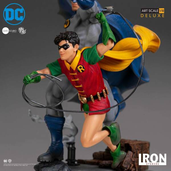 Estatua Batman & Robin by Ivan Reis DC Comics 1/10 Deluxe Art Scale 25cm Iron Studios - Collector4U.com