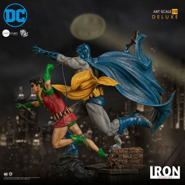 Estatua Batman & Robin by Ivan Reis DC Comics 1/10 Deluxe Art Scale 25cm Iron Studios - Collector4U.com
