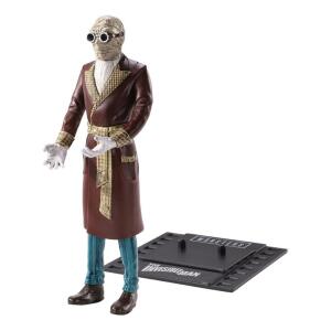 Figura Invisible Man Universal Monsters Maleable Bendyfigs 19 cm Noble Collection collector4u.com