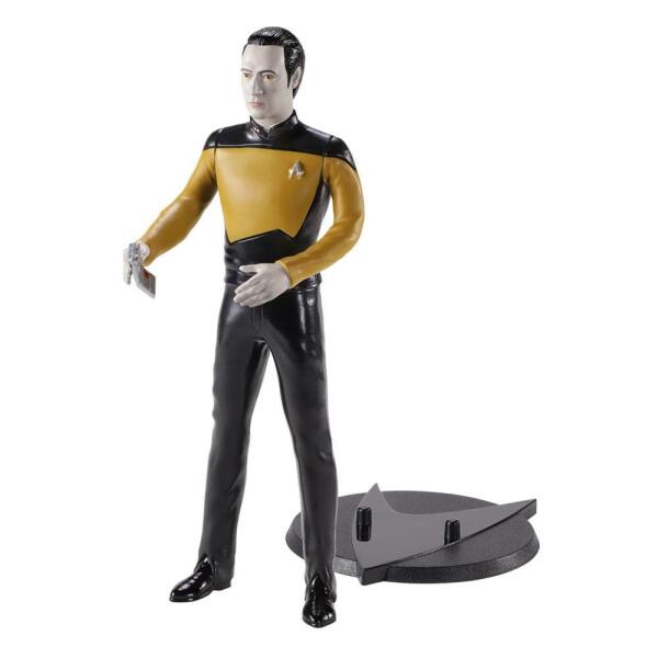Figura Lt. Cmdr. Data Star Trek: The Next Generation Maleable Bendyfigs 19 cm Noble Collection - Collector4u.com