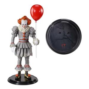 Figura It Pennywise Maleable Bendyfigs 19cm Noble Collection - Collector4u.com