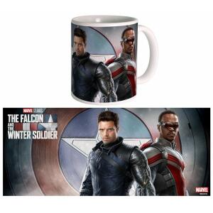 Taza The Falcon & the Winter Soldier Shield Marvel collector4u.com