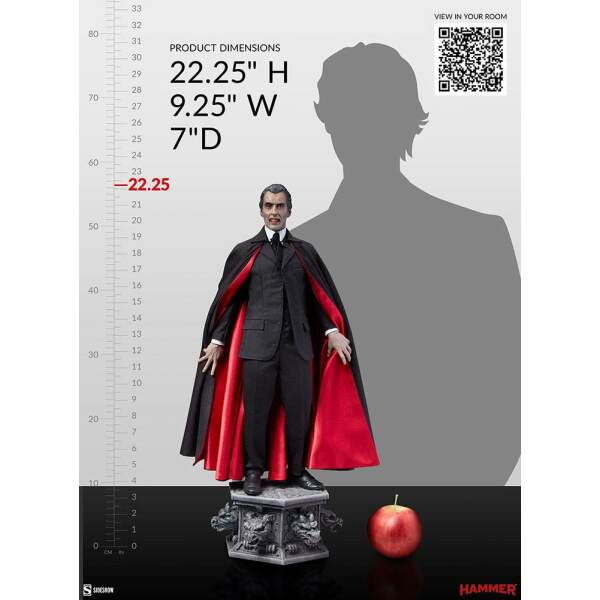 Estatua Dracula (Christopher Lee) Premium Format 56cm Sideshow Collectibles - Collector4U.com