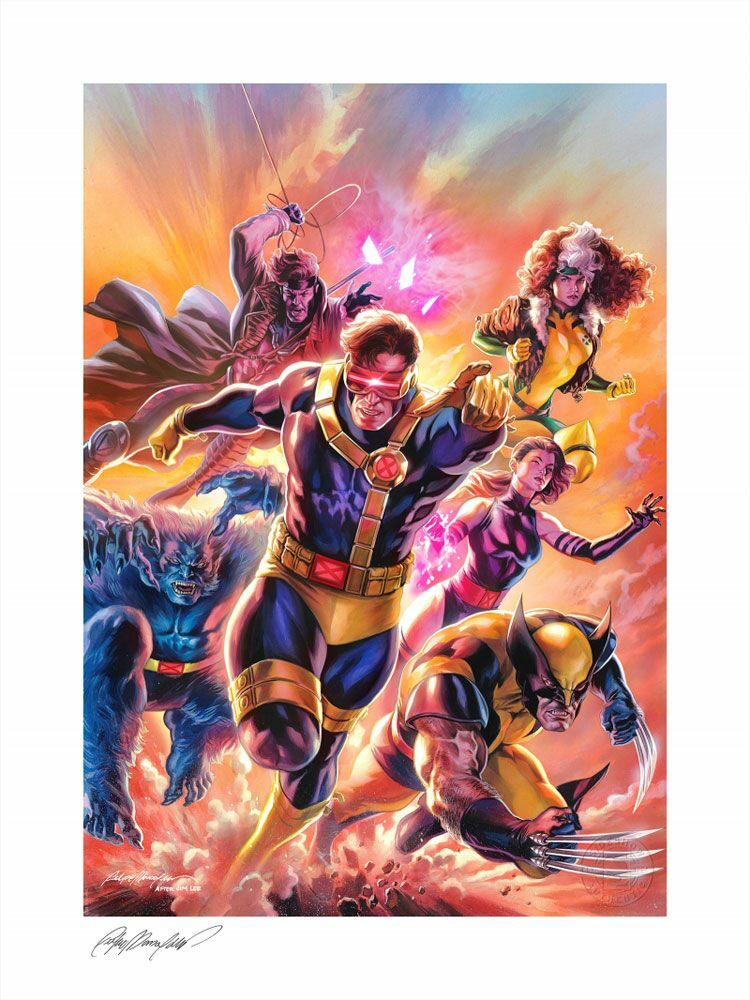 Litografia X-Men: Children of the Atom Marvel Comics 46 x 61 cm - Collector4u.com