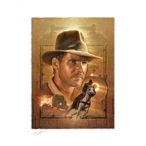 Litografía Indiana Jones en busca del Arca perdida  46 x 58 cm ACME Archives - Collector4u.com