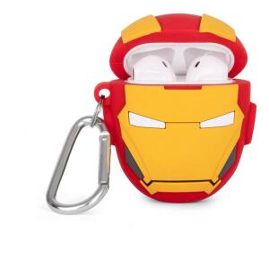 Caja de Carga AirPods Marvel PowerSquad Inalámbrica para AirPods Iron Man Thumbs Up - Collector4u.com
