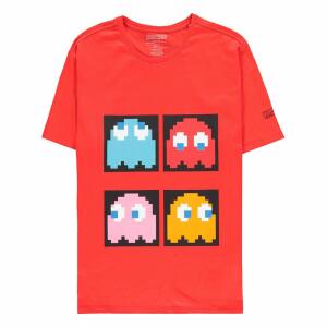 Camiseta Red Background Pac-Man talla XL