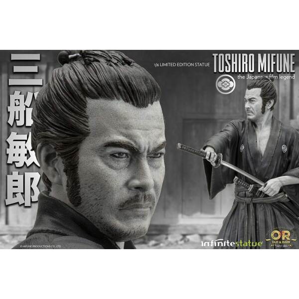 Estatua Toshiro Mifune Old&Rare 32cm Infinite Statue - Collector4U.com
