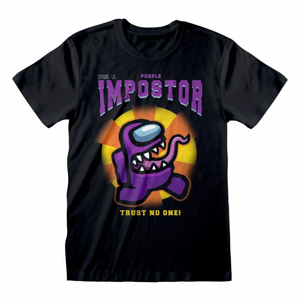 Camiseta Purple Impostor Among Us talla L - Collector4u.com