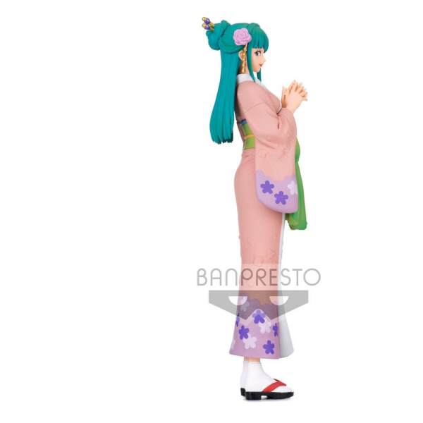 Estatua Wanokuni Hiyori One Piece PVC DXF Grandline Lady 16 cm Banpresto - Collector4U.com