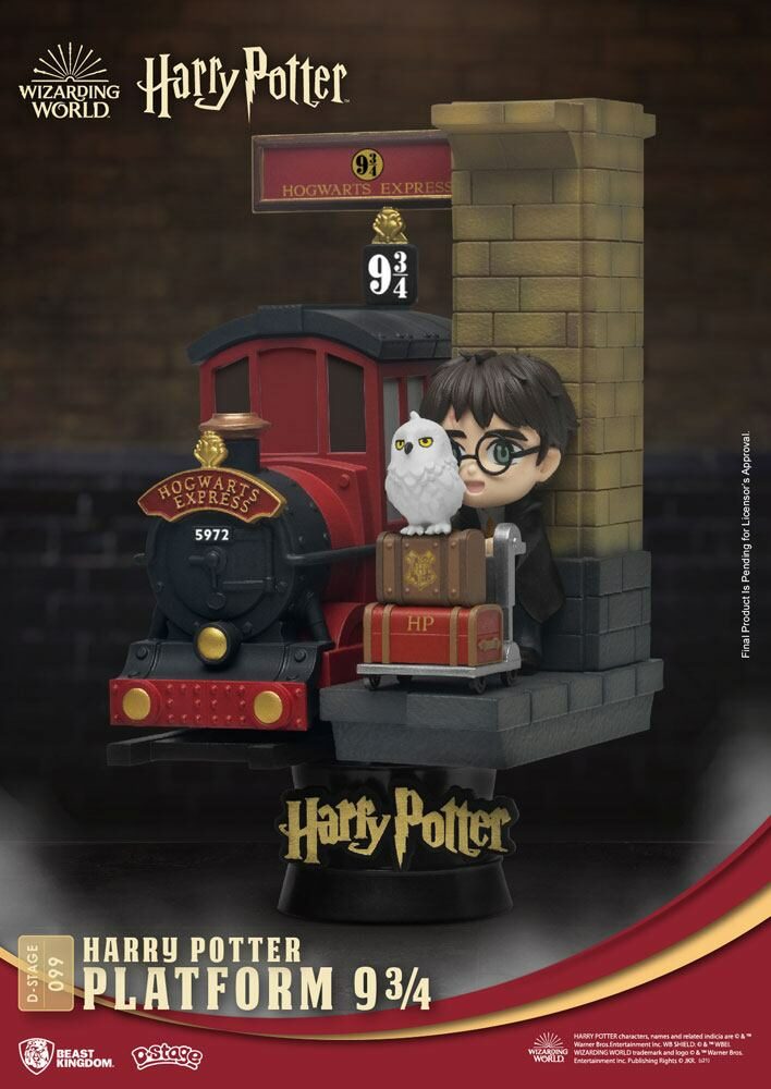 Diorama Platform 9 3/4 New Version Harry Potter PVC D-Stage 15cm Beast Kingdom