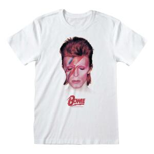 Camiseta Aladdin Sane David Bowie talla S collector4u.com