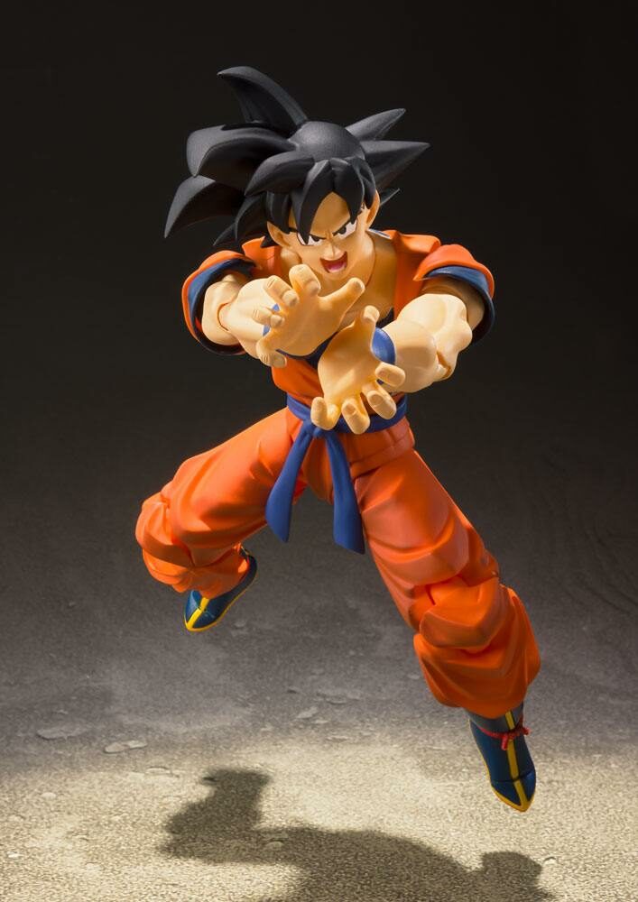 Figura Son Goku (A Saiyan Raised On Earth) Dragonball Z S.H. Figuarts 14cm Bandai Tamashii Nations - Collector4u.com