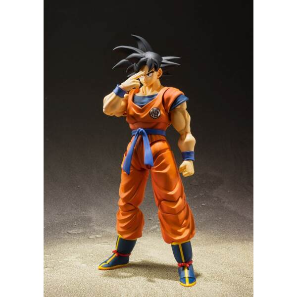 Figura Son Goku (A Saiyan Raised On Earth) Dragonball Z S.H. Figuarts 14cm Bandai Tamashii Nations - Collector4U.com
