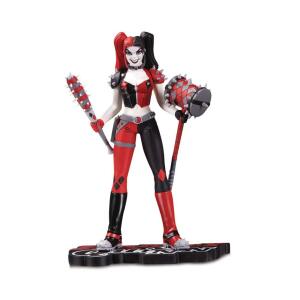 Estatua Harley Quinn by Amanda Conner DC Comics Red, White & Black 18cm DC Direct collector4u.com