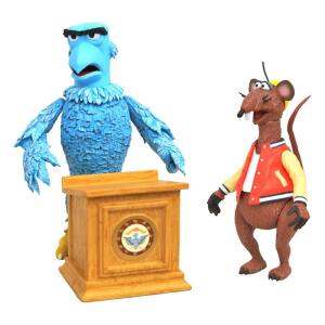 Figuras Sam the Eagle & Rizzo the Rat The Muppets Select Pack de 2 13 cm Diamond Select - Collector4u.com