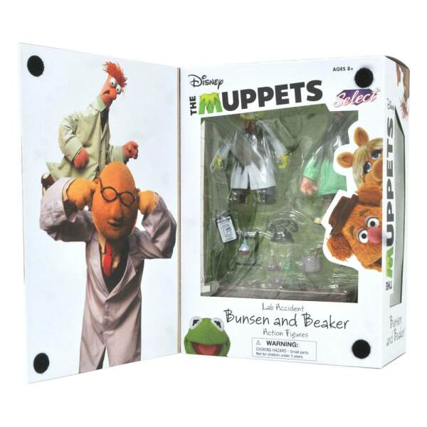 Figuras The Muppets Box Set Lab Accident Bunsen & Beaker SDCC 2021 Previews Exclusive Diamond Select - Collector4U.com