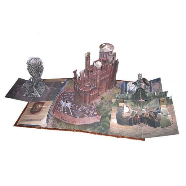 Libro pop-up Juego de Tronos 3D A Pop-Up Guide to Westeros - Collector4U.com