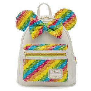 Mochila Sequin Rainbow Minnie Disney by Loungefly - Collector4u.com