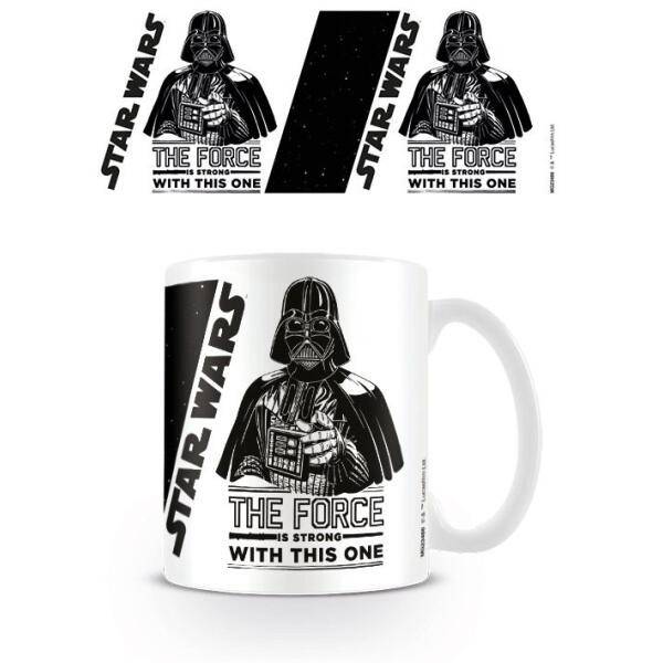 Taza The Force Is Strong Star Wars Pyramid International - Collector4u.com
