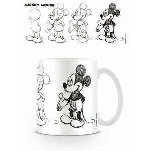 Taza Sketch Process Mickey Mouse collector4u.com