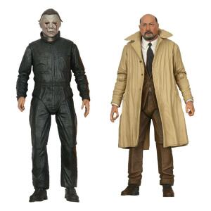 Pack Michael Myers & Dr Loomis Halloween II 2 Figuras Ultimate 18cm NECA - Collector4u.com