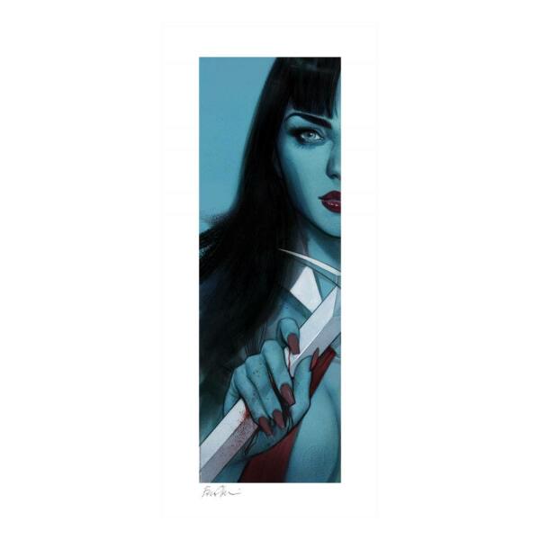 Litografia Vampirella & Red Sonja: Vampirella 71 x 30 cm – Sin Enmarcar – Sideshow - Collector4u.com