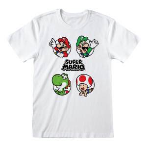 Camiseta Circles Nintendo Super Mario Talla M