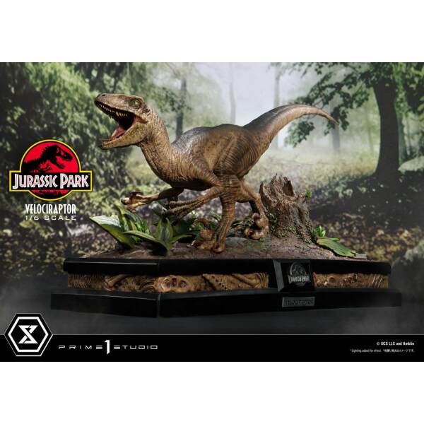 Estatua Velociraptor Jurassic Park Legacy Museum Collection Attack 1/6 38 cm Prime 1 Studio - Collector4U.com