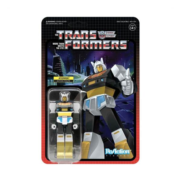 Figura Stepper Transformers ReAction 10 cm Super7 - Collector4U.com
