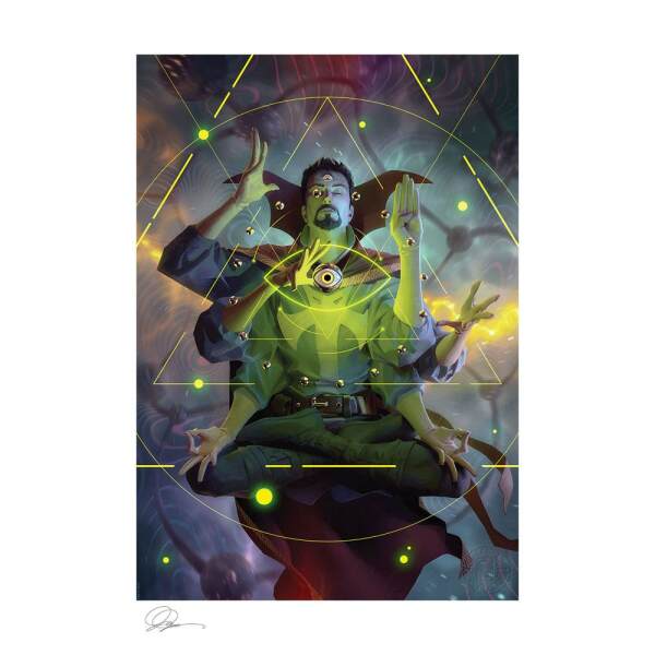Litografia Doctor Strange Marvel by Alex Garner 46 x 61 cm - Sin Enmarcar - Sideshow - Collector4U.com