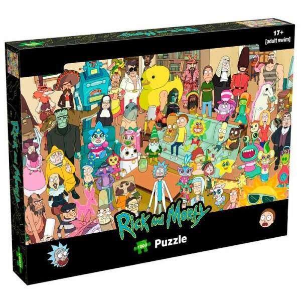 Puzzle Characters Rick Y Morty 1000 Piezas Winning Moves