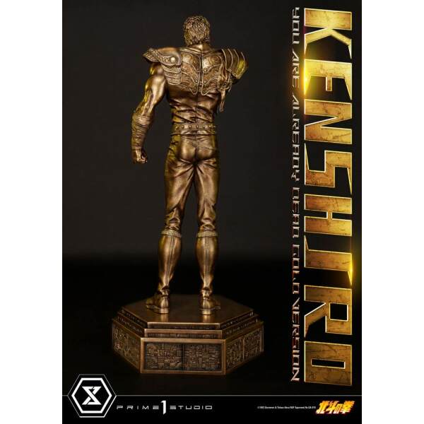 Estatua Kenshiro Fist of the North Star 1/4 You Are Already Dead Gold Version 69 cm Prime 1 Studio - Collector4u.com