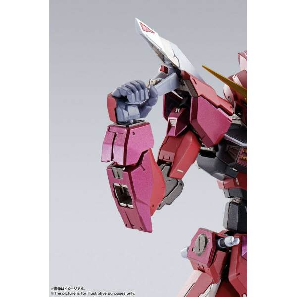 Figura Metal Build Diecast Justice Gundam Mobile Suit Gundam Seed 18cm Bandai Tamashii Nations - Collector4U.com
