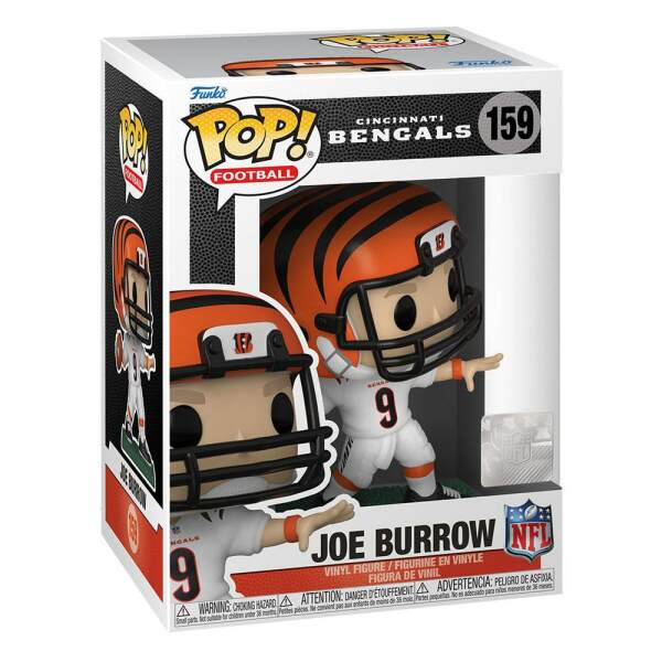Funko Joe Burrow (Home Uniform) Bengals NFL POP! Sports Vinyl Figura 9cm - Collector4U.com